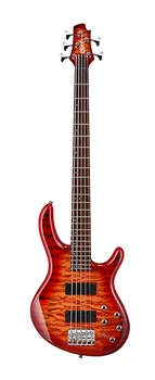 

Action-Dlx-v-plus-CRS action series bass guitar 5-string, red sanberst, Cort