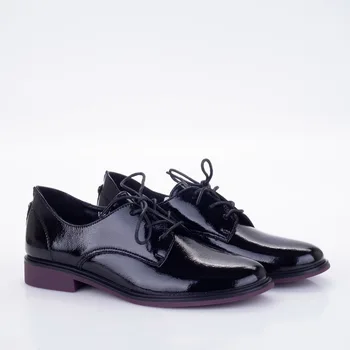 

Women's shoes la5-1 Black, Lauf!, Nat. lacquer