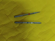 Brocas de carburo de tungsteno de doble cara, accesorios eléctricos para manicura, 1 Uds.