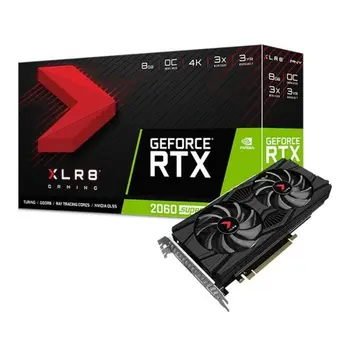 

Graphics card PNY GeForce RTX 2060 SUPER Dual Fan XLR8 OC (VCG20608SDFPPB-O)