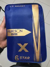 HUIESON 6 Star 2 uds nuevo y mejorado de carbono de conjunto de raqueta de tenis súper poderoso raqueta de Ping Pong bate para adultos Club de formación