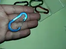 Carabiner-Clips Acessories Multi-Tool Cc1-Steel Small Booms Fishing Outdoor Camping 6pcs