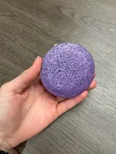 Konjac-esponja Exfoliante para limpieza Facial, 6 colores, Natural, Konnyaku, limpieza profunda