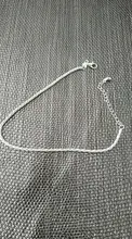 Tobillera fina con cadenas chapadas en plata para mujer y niña, joyería para pies, pulsera para piernas, Tobillera de Prata