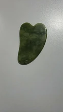 Natural Jade Gua Sha tablero raspador masaje de cuarzo rosa Jade Guasha piedra cara cuello levantamiento de la piel arrugas removedor de belleza