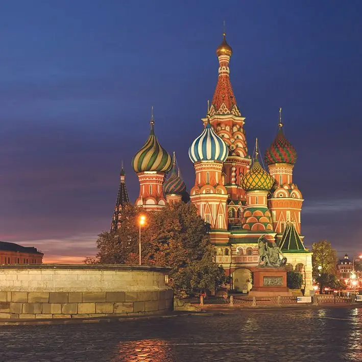 Красная площадь и Собор Василия Блаженного в Москву, Россия, рассвет солнца на старинной городской ориентире сине-зеленая занавеска для душа