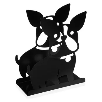 

Magazine rack Metal Iron (10 x 25,5 x 21,8 cm) Black