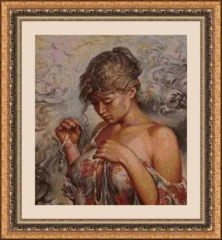 

CROSS STITCH KIT PANDATHREAD GREAT PAINTERS 32463