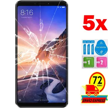 

5x Protectors Screen Tempered Glass for for Xiaomi Mi MAX 3 (Not Full SEE INFO) KIT