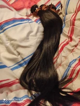 Mechones de pelo liso brasileño con cierre, cabello humano Remy de 30 pulgadas, Color Natural, 3 mechones