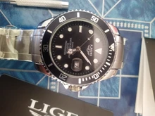 LIGE-reloj analógico de acero inoxidable para hombre, nuevo accesorio de pulsera de cuarzo resistente al agua con calendario, complemento masculino deportivo de marca de lujo con diseño moderno, 2021