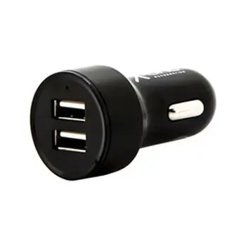 

Car Charger Ref. 138369 2 x USB-A Black