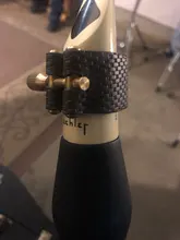 Boquilla de saxofón Clip Alto Tenor Soprano saxo ligadura sujetador Clip para saxofón clarinete pieza de sustitución