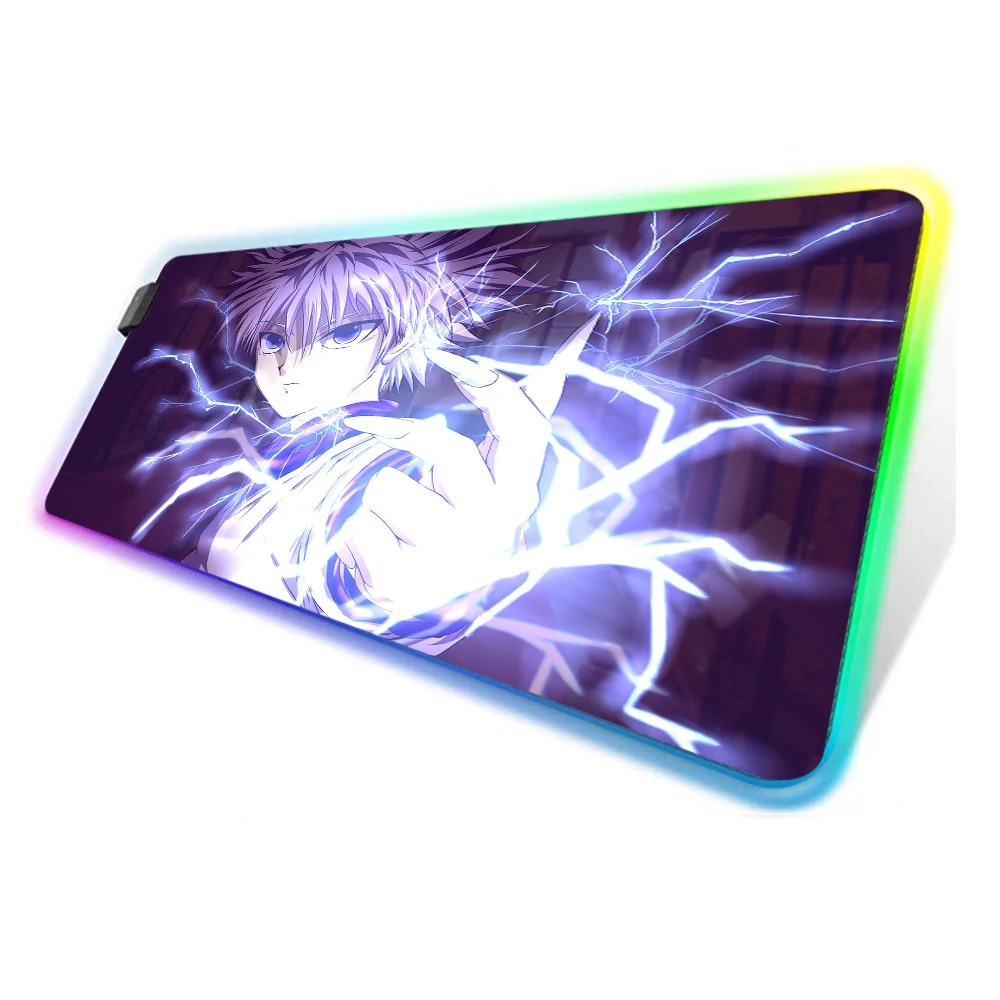 Generic Hunter X Hunter Killua Zoldyck Led Mouse Pad Gaming Setup