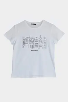 

Trendyol Embroidered Basic Knitted T-Shirt TWOSS20TS1287