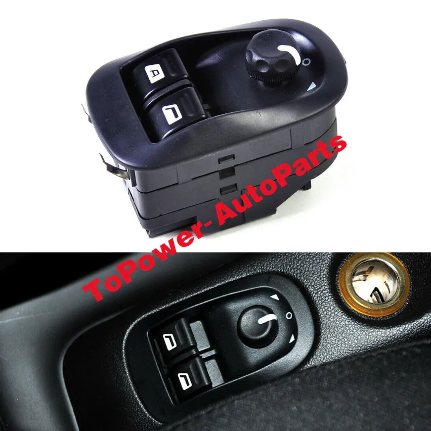 

Electric Power Window Switch Mirror Button ControL 6554.WA/6554WA Front Left For 2000-2009 Peugeott 206 1.4/1.6L NEW Autoparts
