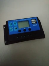 24V Controller Lcd-Display PWM Solar Charger Auto Dual-Usb 5V 12V 20A/10A