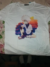 Camiseta de Anime japonés Hunter X Hunter para hombre, camiseta de dibujos animados Hisoka, camiseta informal de verano, camisetas gráficas Kawaii Killua para hombre