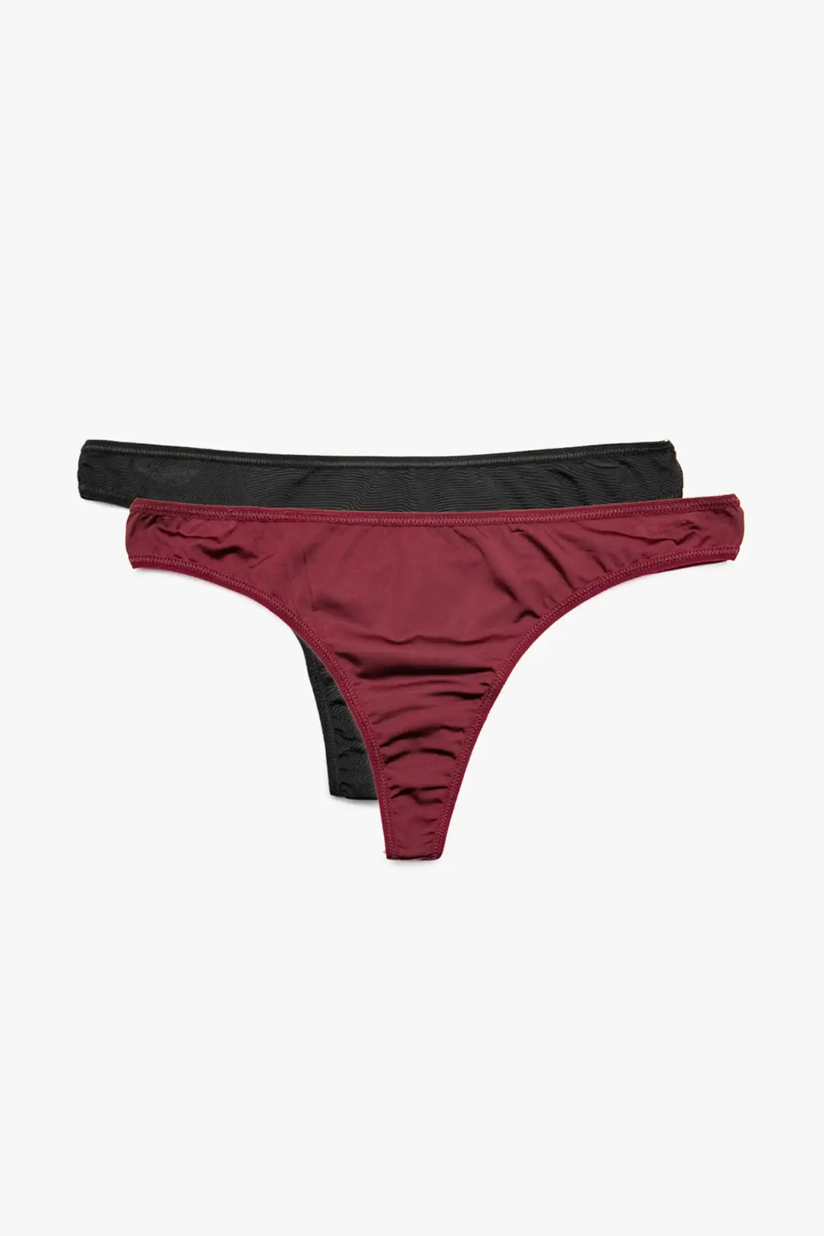 Koton женские бордовые 2'li трусы 9 YLK33908MK |