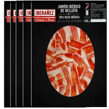 

10 envelopes Ham's Ibérico Acorn cut up handmade and be vacuum packaging