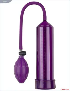 

Purple vacuum Eroticon PUMP X1 with pear