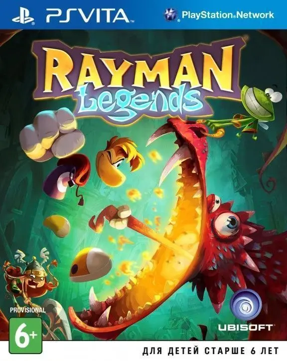 Видеоигра Rayman Legends Русская версия (PS Vita) USED Б/У | Электроника