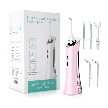 

Dental Oral Irrigator USB Portable Water Flosser For Teeth Irrigators Water Teeth Mouth Clean Oral Jet Nasal Cleaner