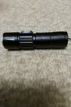 Flashlight Torch Lamp Bicycle Mini-Usb Rechargeable Outdoor Waterproof Handy 3-Mode Zoomable