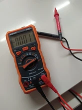 RICHMETERS-multímetro Digital RM113D, medidor de temperatura de voltaje de CA/CC, rango automático de 6000 recuentos