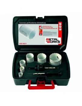 

METALWORKS 748501100 MWCPB6 drill crowns set-6PZ
