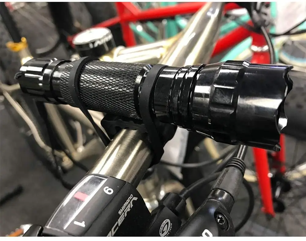 Diy flashlight bike mount cheap