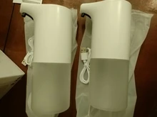 Dispensador automático de jabón con Sensor de inducción infrarrojo, dispositivo desinfectante de manos para baño, espuma sin contacto