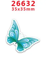 26632 30 шт мультяшный персонаж плоское украшение из смолы PR 26245 - Цвет: 26632