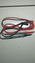 Cleqee P1502 2 uds multímetro sondas reemplazable agujas sonda Universal de prueba para multímetro Digital Cable de antena de Cable 1M