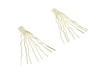 

Brass Broom Earring Stud - Raw Brass Broom Earring Post - Chevron Ear Wires - 2Pcs/Lot - 54.4x40.83x0.97mm - PP3300