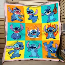 Стежок D.I.S.N.E.Y напечатан 3d цифровой печатью и хлопок летом прохладно одеяло кондиционер мыть водой завод