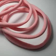 Accesorios grandes para el cabello de nailon para bebé, cinta de pelo de bebé, cinta de pelo de bebé, diadema elástica sin costuras, 10 Uds.