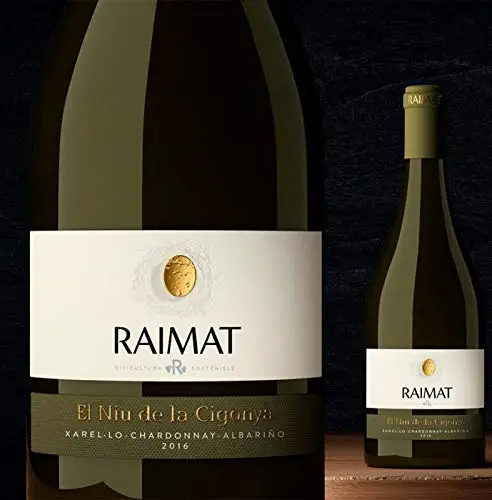 Wine White RAIMAT the NIU the CIGONYA, D.O Costers Segre's, shipments from Spain, White wine afbeelding