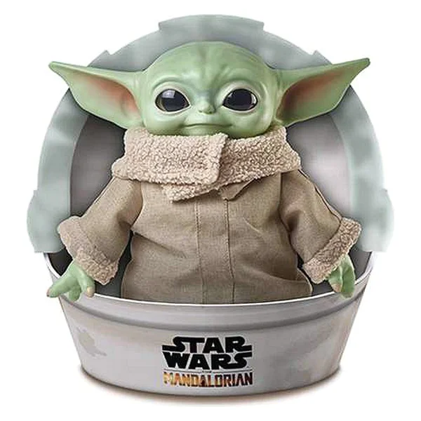 Пушистая игрушка Yoda Mandalorian Star Wars Mattel (30 см)|Мягкие игрушки животные| |
