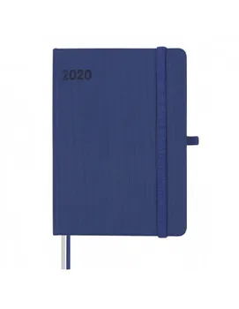 

AGENDA MINIMAL TEXTURE M4 VIEW DAY FOR PAGE BLUE 124X174X25 MM FINOCAM 2020