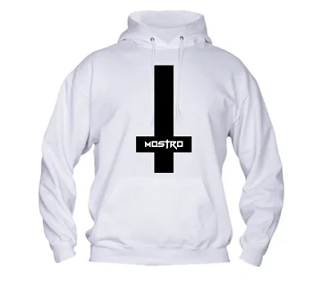 

Felpa Con Cappuccio uomo basic Top Qualità Top Vestibilità - MOSTRO 1 MADE IN ITALY