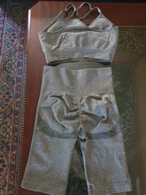 ATHVOTAR-conjunto deportivo para mujer, sujetador Sexy sin costuras, pantalones cortos, ropa de entrenamiento, correr, gimnasio, Yoga, atlético, 2 uds.