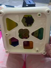 Cubo de actividades para bebés, juguetes 7 en 1 para niños pequeños, juguete educativo, clasificador de formas, Musical, cuentas, laberinto, Discovery, juguetes para aprendizaje