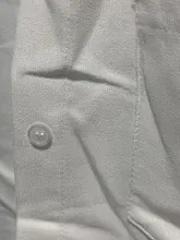 White Blouse Official-Tops Green Shirt Spring-Pocket Oversized Blusas Long-Sleeve Lizkova