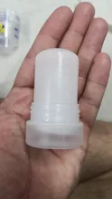 Palo de alumbre desodorante de 60g para hombre, desodorante con diamantes de imitación naturales, palo de alumbre, eliminador de olor corporal, antitranspirante, olor cómodo