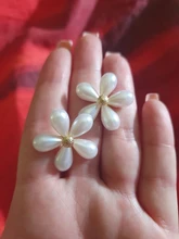 S925 aguja diseño coreano pendientes de Metal geométrico Irregular círculo lágrima perla simulada pendientes para las mujeres regalo