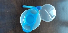 Vajilla de alimentación de bebé, plato hondo con ventosa para niños pequeños, tapa de alimentación para niños, tazón de entrenamiento con cuchara, platos de aprendizaje