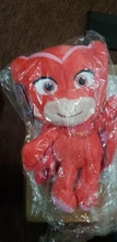 PJ máscaras de dibujos animados de 4 Uds peluche animado figura Catboy Owlette máscaras Gekko figuras de Anime juguetes para niño niña regalo de cumpleaños