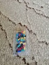 50 Uds RV1.25-4 terminal de anillo aislado eléctrico Alambre de crimpado conector AWG 22-16