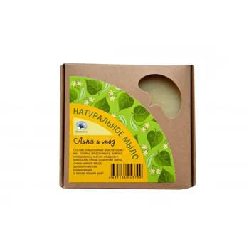 

Soap "Linden and Honey" | soft resin | genuine cosmetics